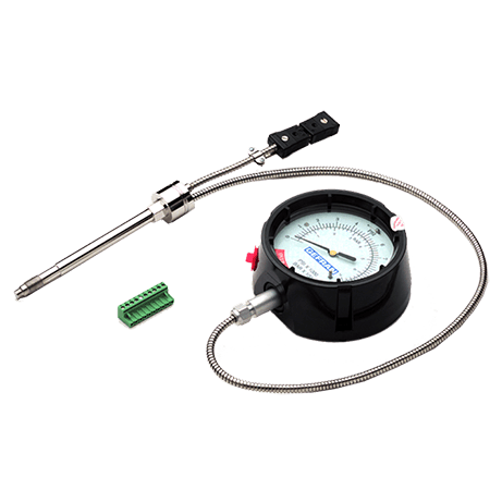 Манометр давления расплава, до 400°C, аналоговый