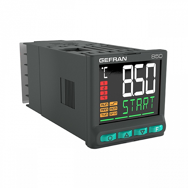 Контроллер температуры с двумя контурами ПИД регулирования GEFRAN  850