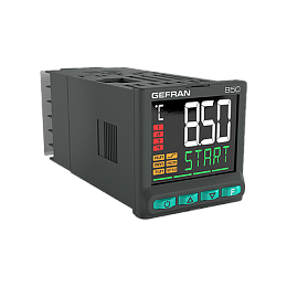Контроллер температуры с двумя контурами ПИД регулирования GEFRAN  850