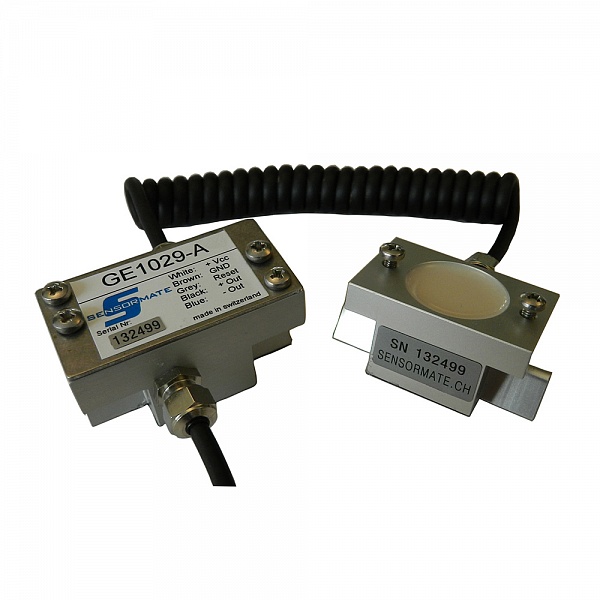 Прижимной датчик деформации - экстензометр со встроенным усилителем сигнала GEFRAN  GE1029-A
