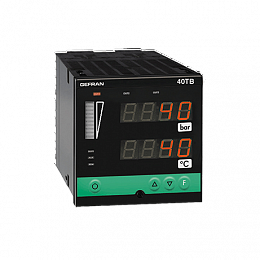Двухканальный индикатор температуры / давления, устройство тревоги GEFRAN  40TB