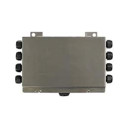 Суммирующая коробка для 5-8 тензодатчиков веса (4/6 проводные)  LAUMAS  CE81INOX